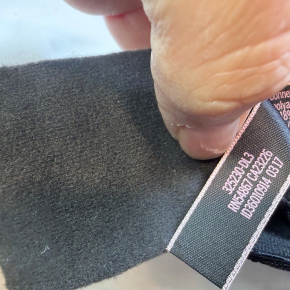 Victoria's Secret Dream Angel Bra Size 32DDD Strapless STRAP MISSING Black Under - Picture 5 of 7